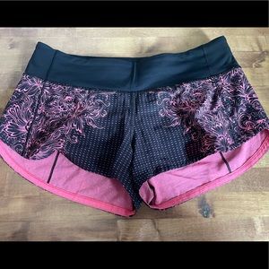 Lululemon Speed Shorts Size 6